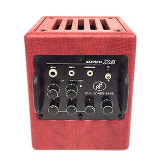 Phil Jones Bass NANOBASS X4 Red 